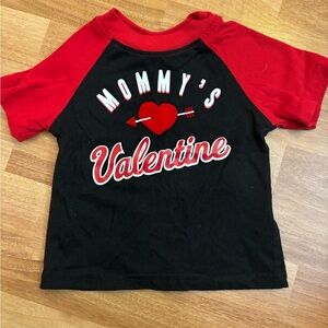 Mommy’s valentine 12 Month t-shirt! Perfect to show mom the love on valentines!